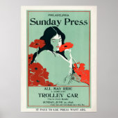 Vintage Hoesje Poster (Voorkant)