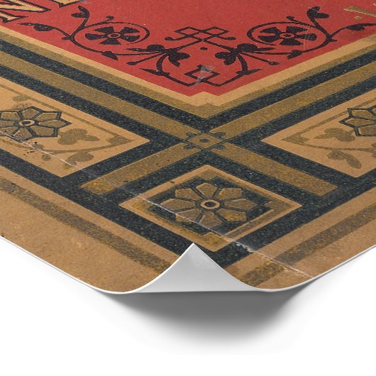 Vintage Hoesje Poster (Hoek)