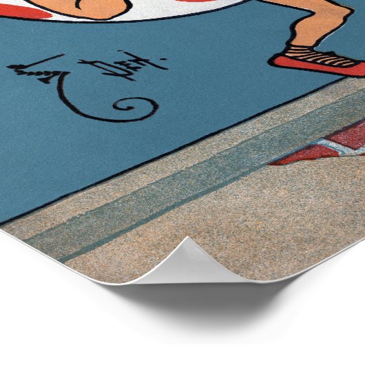 Vintage Hoesje Poster (Hoek)