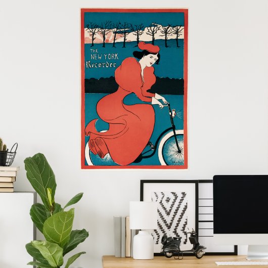 Vintage Hoesje Poster (Thuiskantoor)