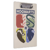 Vintage HOGWARTS™ Gestempeld Wapenembleem Klembord (Rechts)