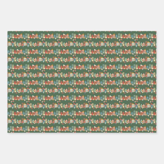 Vintage Holiday  Inpakpapier Vel (Voorkant)