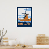 Vintage Holland Poster (Keuken)