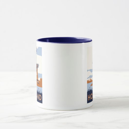 Vintage Holland Poster Mok (Midden)