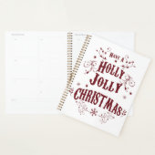 Vintage Holly Jolly Christmas Planner (Display)
