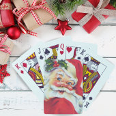 Vintage Holly Jolly Kerstkerstmis Pokerkaarten