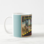 Vintage Hollywood California Mok (Links)