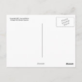 Vintage Holt Howard Hula Gal Briefkaart (Achterkant)