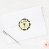 Vintage Homemade Honey Stickers (Envelop)