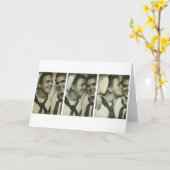 Vintage Homosexuelen Kaart (Gele Bloem)