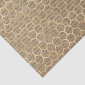 Vintage Honey Bee Serie Ontwerp 1 Tissue Papier (Detail)