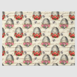 Vintage Honey Bee Serie Ontwerp 8 Tissue Papier