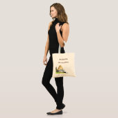 Vintage Honey Bees Beehive Custom Apiary Tote Bag (Voorkant (model))