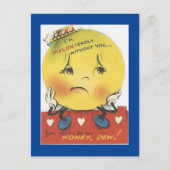 Vintage Honeydew Valentijn Feestdagenkaart (Voorkant)