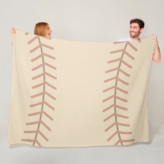 Vintage honkbal fleece deken  (In situ)