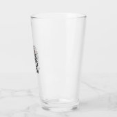 Vintage honkbal Papi versleten vader shirt ontwerp Glas (Links)