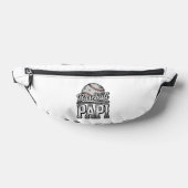 Vintage honkbal Papi versleten vader shirt ontwerp Heuptasje (Liggend)