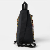 Vintage honkbal sling bag (Achterkant)