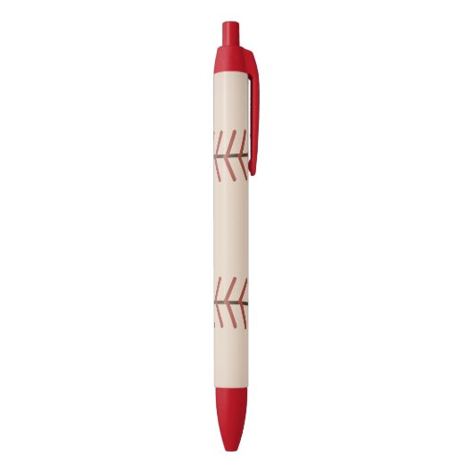 Vintage honkbal sport schrijfpennen cadeau zwarte inkt pen (Achterkant (Verticaal))