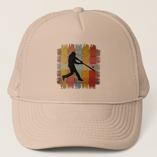 Vintage honkbal trucker pet (Voorkant)
