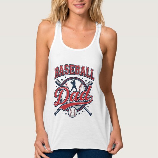 Vintage honkbal vader shirt ontwerp_1 (Voorkant)