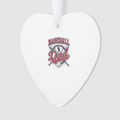 Vintage honkbal vader shirt ontwerp_1 ornament (voorkant)