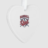 Vintage honkbal vader shirt ontwerp_1 ornament (voorkant)
