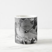 Vintage honkbal van Thure De Thulstrup, 1885 Koffiemok (Center)