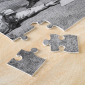 Vintage honkbal van Thure De Thulstrup, 1885 Legpuzzel (Zijkant)