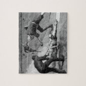 Vintage honkbal van Thure De Thulstrup, 1885 Legpuzzel (Verticaal)