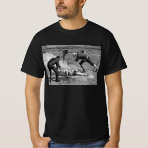 Vintage honkbal van Thure De Thulstrup, 1885 T-shirt