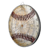 Vintage honkbaldartbord voor uw Man Cave Dartbord (Voorkant Rechts)