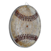 Vintage honkbaldartbord voor uw Man Cave Dartbord (Voorkant Links)