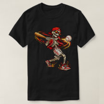 Vintage honkbalskelet Swing Art