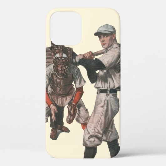 Vintage honkbalspelers Case-Mate iPhone case (Achterkant)
