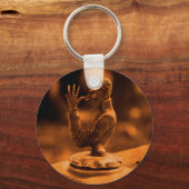 Vintage Hood Ornament Sleutelhanger (Voorkant)