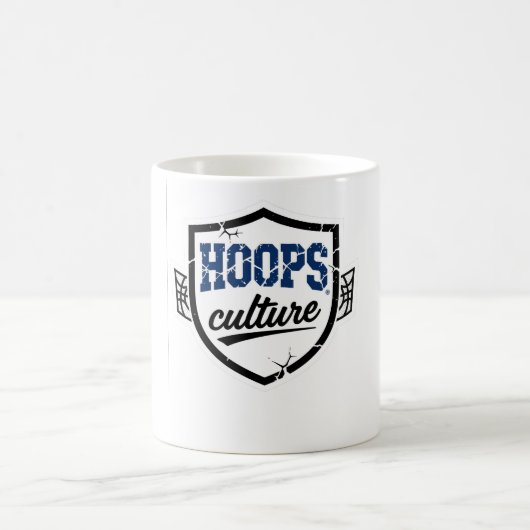 Vintage Hoops Culture Basketball Graphic Koffiemok (Center)