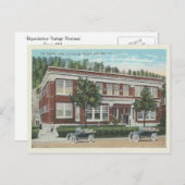 Vintage Hot Springs Arkansas Briefkaart (Voorkant / Achterkant)