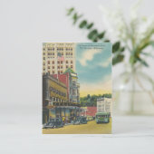 Vintage Hot Springs Arkansas Briefkaart (Staand voorkant)