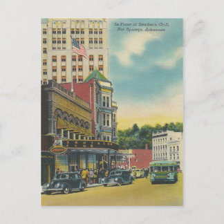 Vintage Hot Springs Arkansas Briefkaart