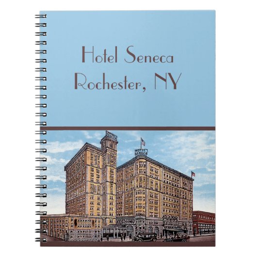 Vintage Hotel Seneca Notitieboek (Voorkant)