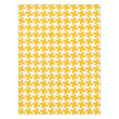 Vintage Houndstooth Pattern Tafelkleed (Voorkant)