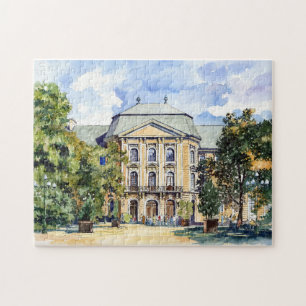 Vintage Hous Fabulous Colorful Romance Castle Legpuzzel