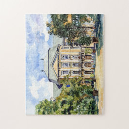 Vintage Hous Fabulous Colorful Romance Castle Legpuzzel