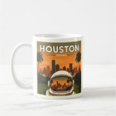 Vintage Houston Texas Koffiemok (Links)