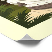 Vintage Houston Texas Poster (Hoek)