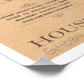 Vintage Houston Texas Railroad Map (1890) Poster (Hoek)