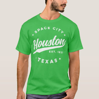 Vintage Houston Texas Space City VS T-shirt