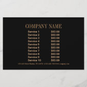 vintage houtnerf cowboylaarzen western country flyer (Achterkant)