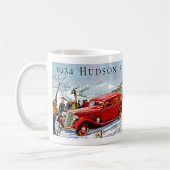 Vintage Hudson Automobile Ad Koffiemok (Links)